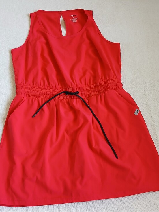 torrid Dresses & Skirts - torrid ♡ mini 2fer active dress stretch woven with active shorts